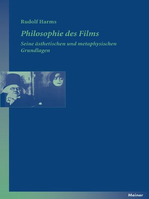 cover image of Philosophie des Films